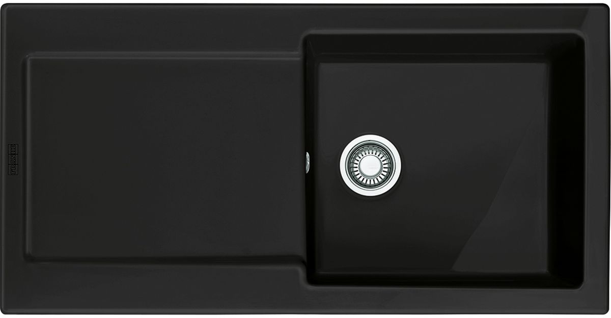 Franke Maris lavello in ceramica 100x51 cm nero 124.0442.556