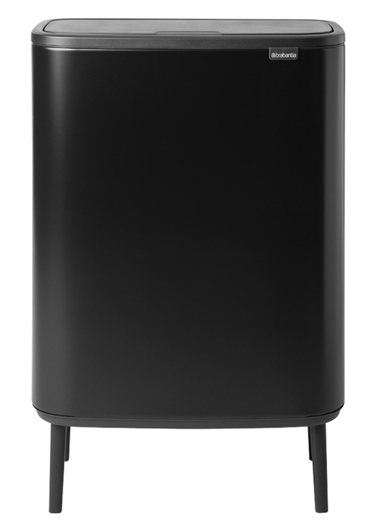 Brabantia Bo contenitore per rifiuti 60 l nero 130625