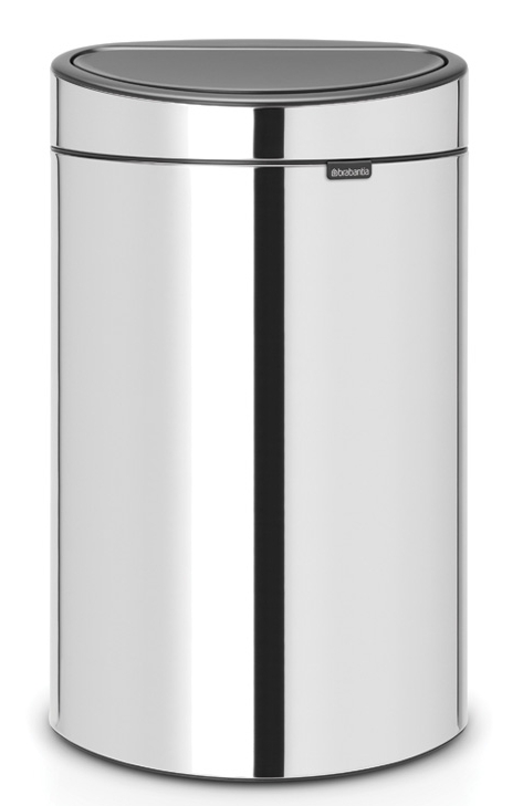 Brabantia Touch Bin secchio della spazzatura 40 l acciaio-grigio 112881