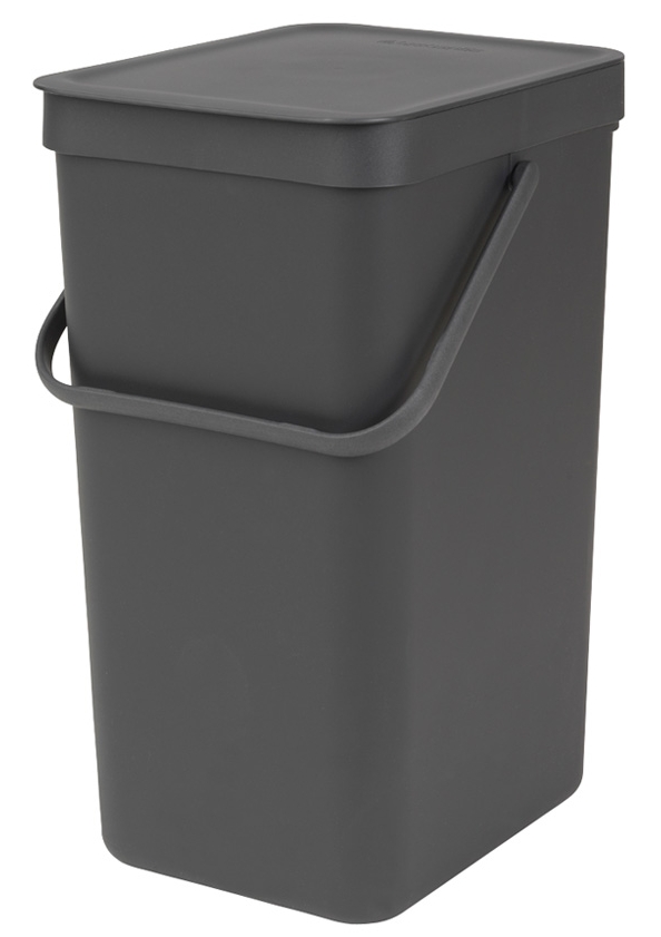 Brabantia Sort & Go secchio della spazzatura 16 l grigio 109966