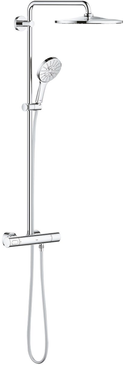 Grohe Rainshower set doccia a parete con termostato StarLight Chrome 26648000