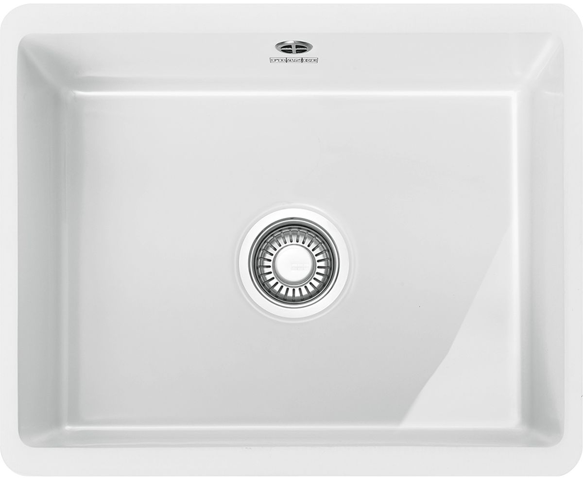 Franke Kubus lavello in ceramica 50.5x38.5 cm bianco 126.0380.001