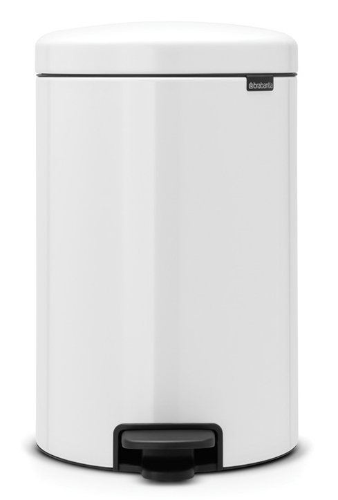 Brabantia NewIcon secchio della spazzatura 20 l bianco-nero 114243