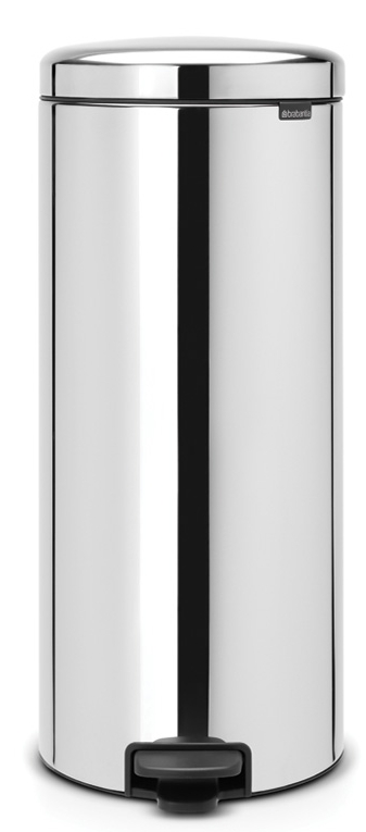 Brabantia NewIcon secchio della spazzatura 30 l acciaio-nero 114366