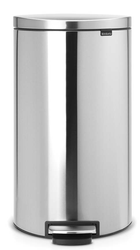Brabantia FlatBack+ secchio della spazzatura 30 l acciaio 482007