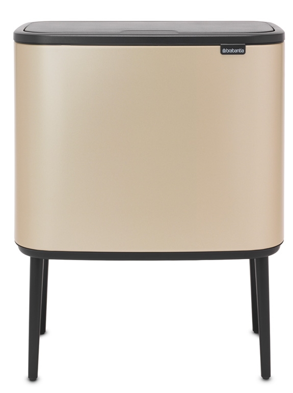 Brabantia Bo secchio della spazzatura 36 l oro 304583