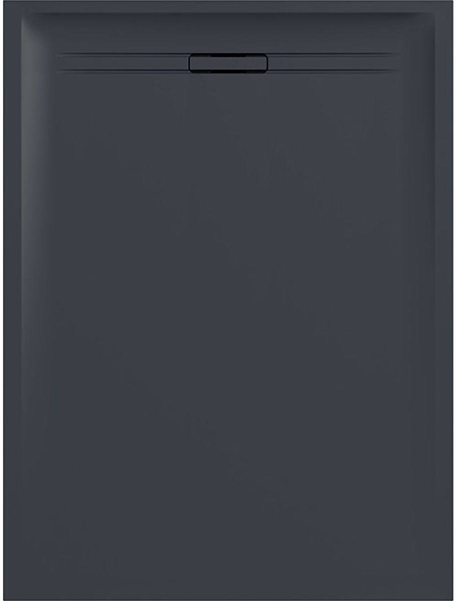 Geberit Sestra piatto doccia rettangolare 100x80 cm grafite 550.272.00.2