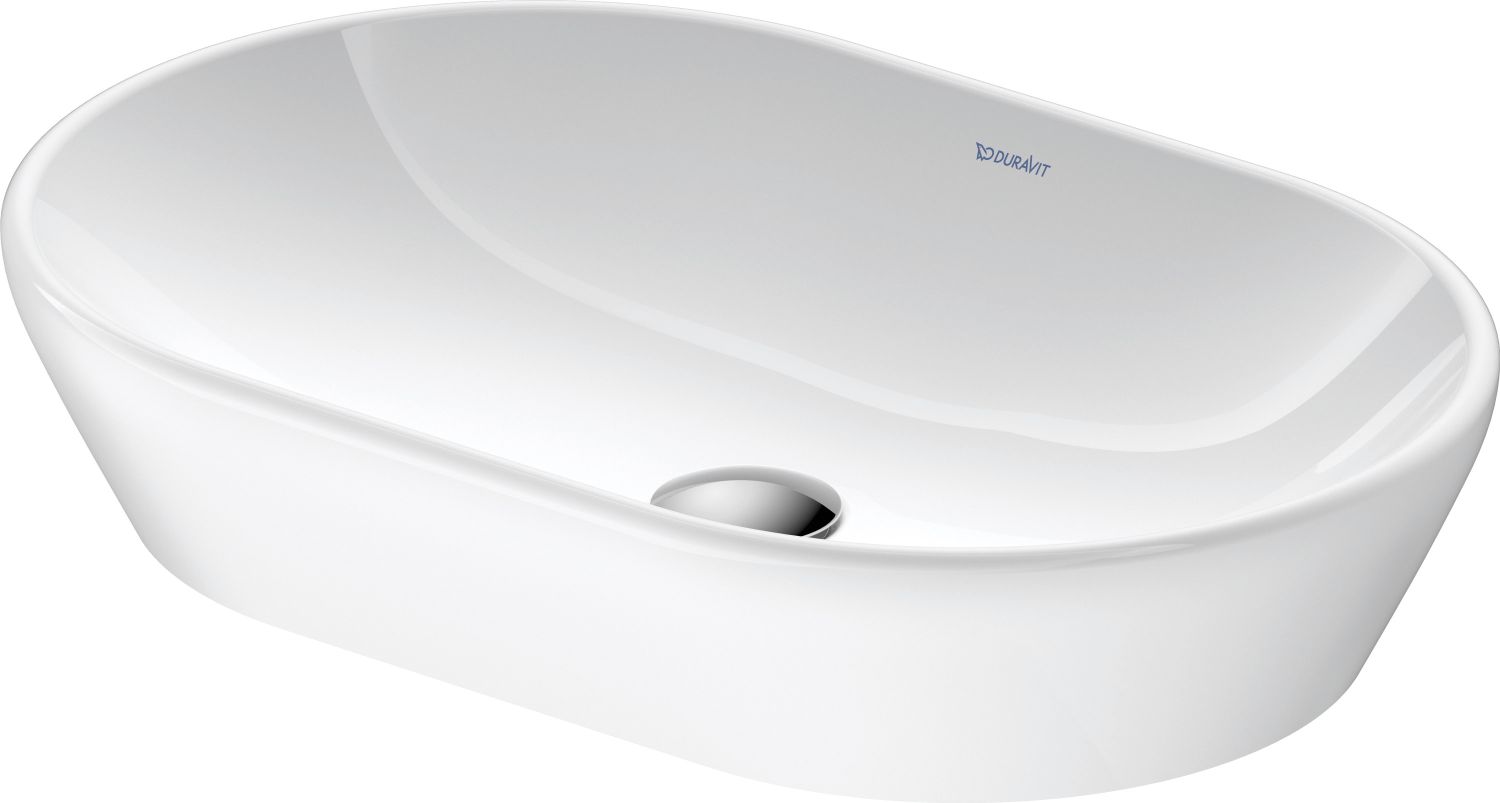 Duravit D-Neo lavabo 60x40 cm ovale da appoggio bianco 2372600070