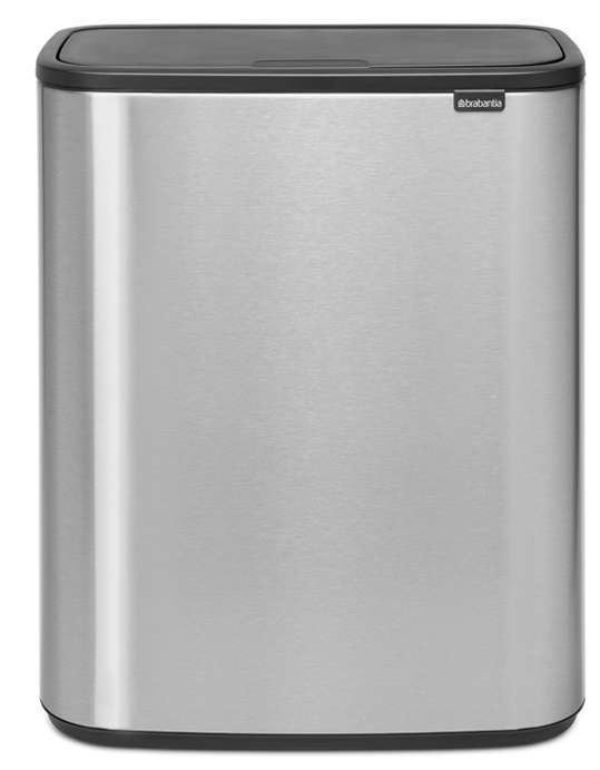 Brabantia Bo contenitore per rifiuti 60 l acciaio 223082