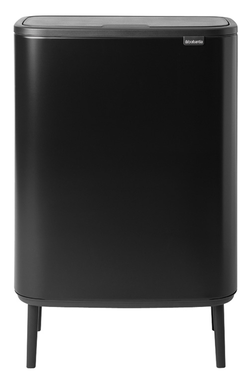 Brabantia Bo contenitore per rifiuti 60 l nero 130229