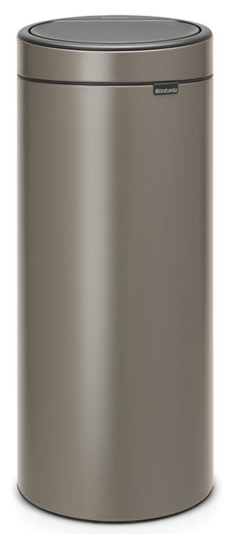 Brabantia Touch Bin secchio della spazzatura 30 l grigio 115363