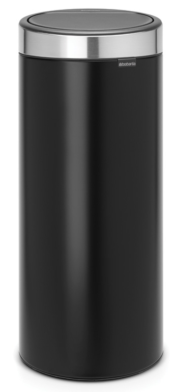 Brabantia Touch Bin secchio della spazzatura 30 l cromo-nero 115448