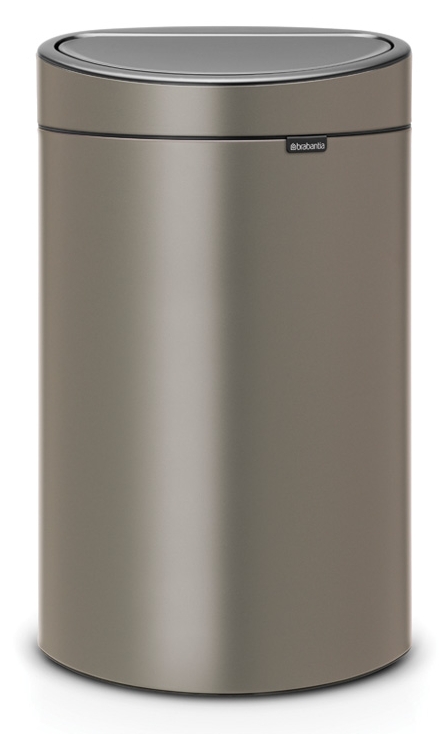 Brabantia Touch Bin secchio della spazzatura 40 l grigio 114908