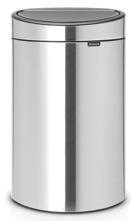 Brabantia Touch Bin secchio della spazzatura 40 l acciaio-grigio 114809