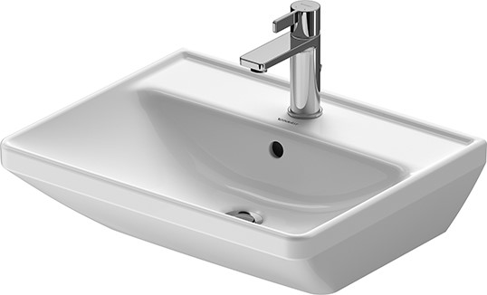 Duravit D-Neo lavabo 55x44 cm rettangolare a parete bianco 2366550000
