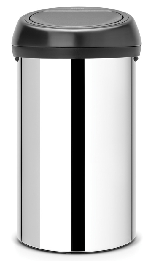 Brabantia Touch Bin contenitore per rifiuti 60 l acciaio 402586