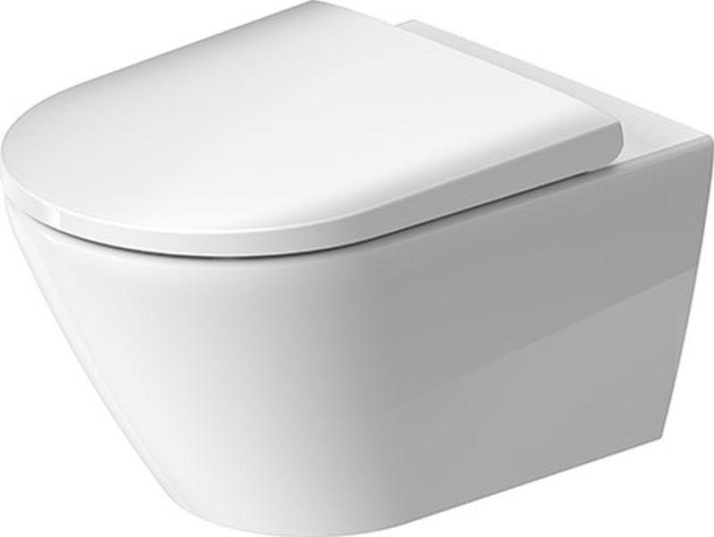 Duravit D-Neo vaso wc sospeso senza brida bianco 2577090000
