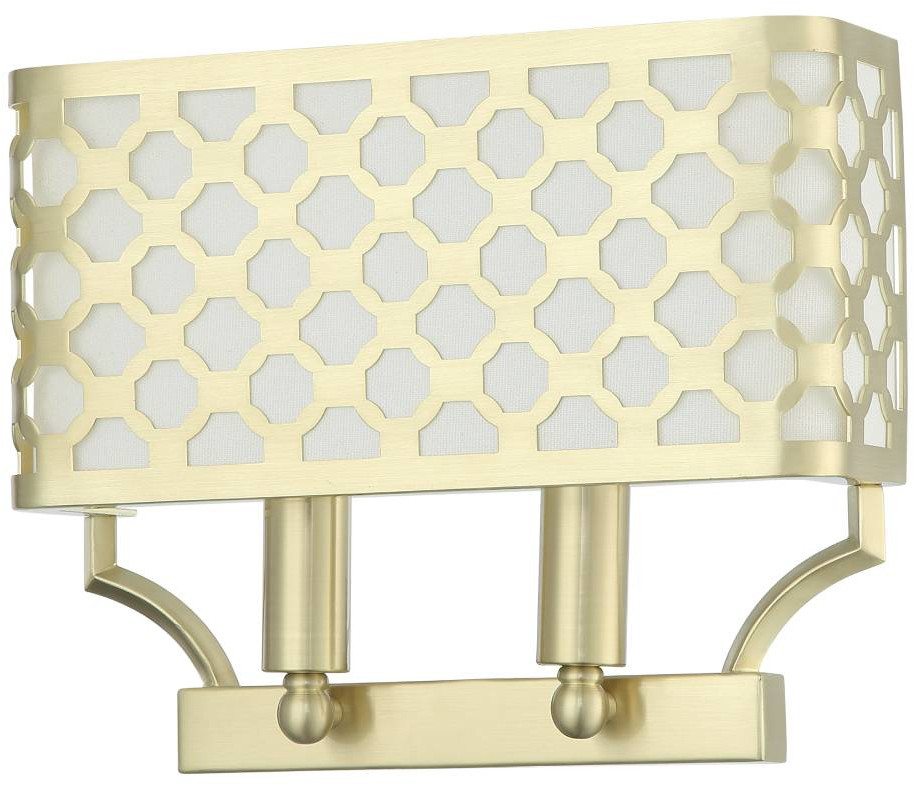 Open Design Verno lampada da parete 2x12 W bianco-oro OR84603