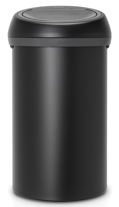 Brabantia Touch Bin contenitore per rifiuti 60 l nero 128981