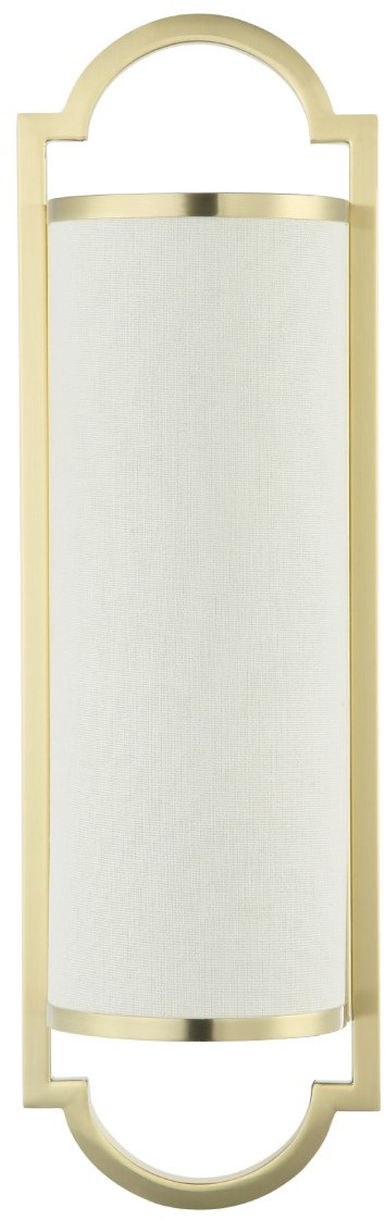 Open Design Libero lampada da parete 2x12 W bianco-oro OR84542