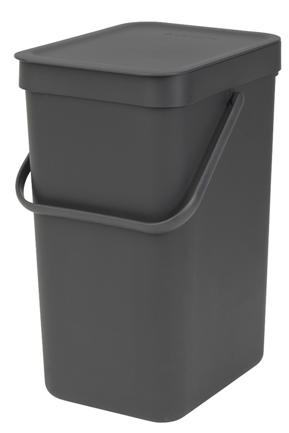Brabantia Sort & Go secchio della spazzatura 12 l grigio 109805