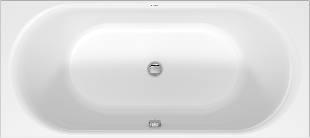 Duravit D-Neo vasca da bagno rettangolare 180x80 cm bianco 700476000000000