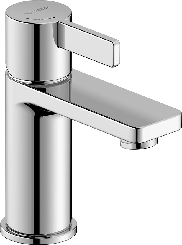 Duravit D-Neo rubinetto per lavabo verticale cromo DE1011002010