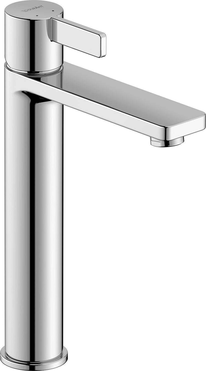 Duravit D-Neo rubinetto per lavabo verticale cromo DE1030002010