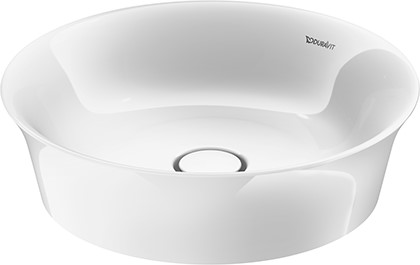 Duravit White Tulip lavabo 43x43 cm rotonda da appoggio bianco 2362430079