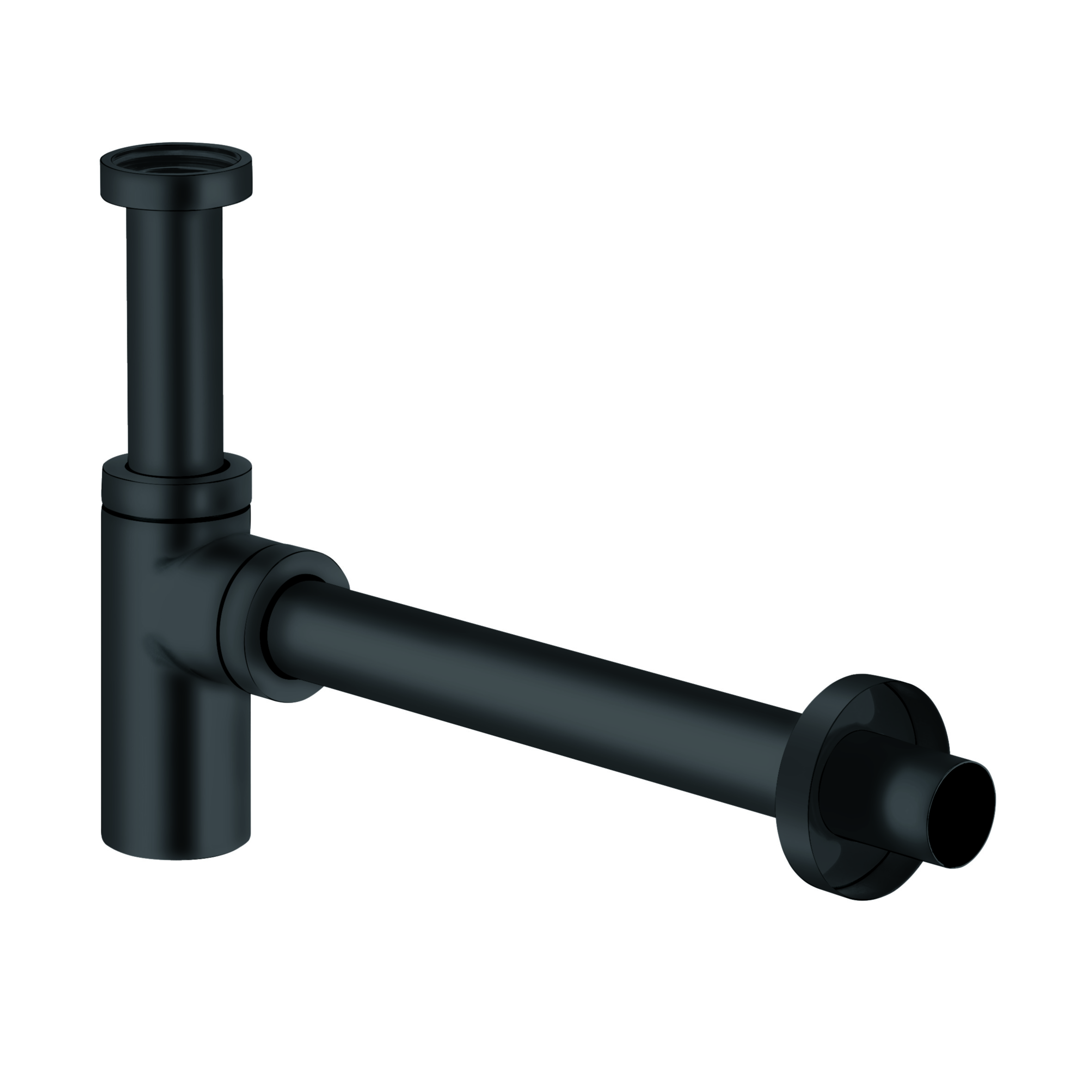 Kludi Design sifone per lavabo a bottiglia nero 1002039-00