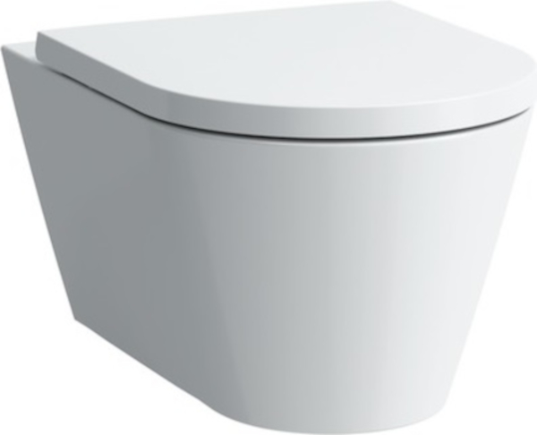 Laufen Kartell vaso wc sospeso senza brida bianco lucida H8203374000001