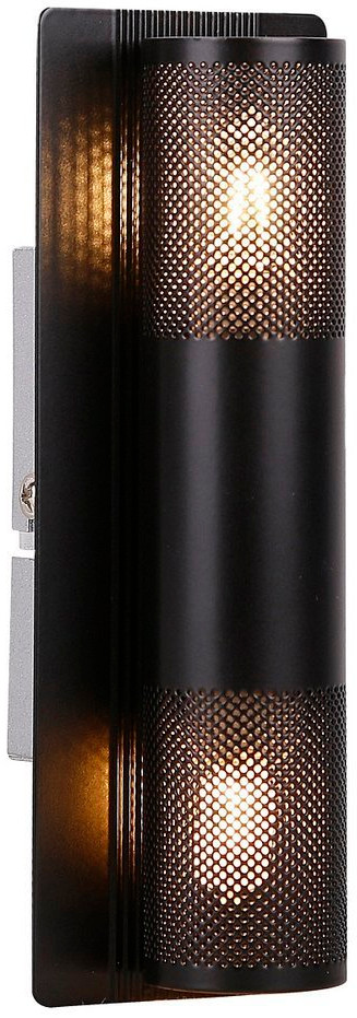 Candellux Emu lampada da parete 2x10 W nero 91-81360