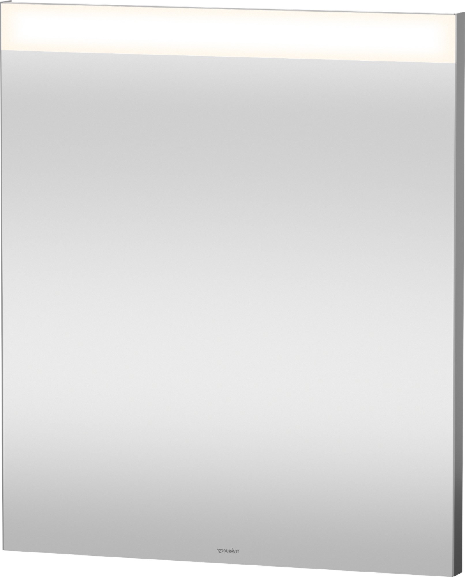 Duravit D-Neo specchio 60x70 cm rettangolare con illuminazione argento LM7835000000000