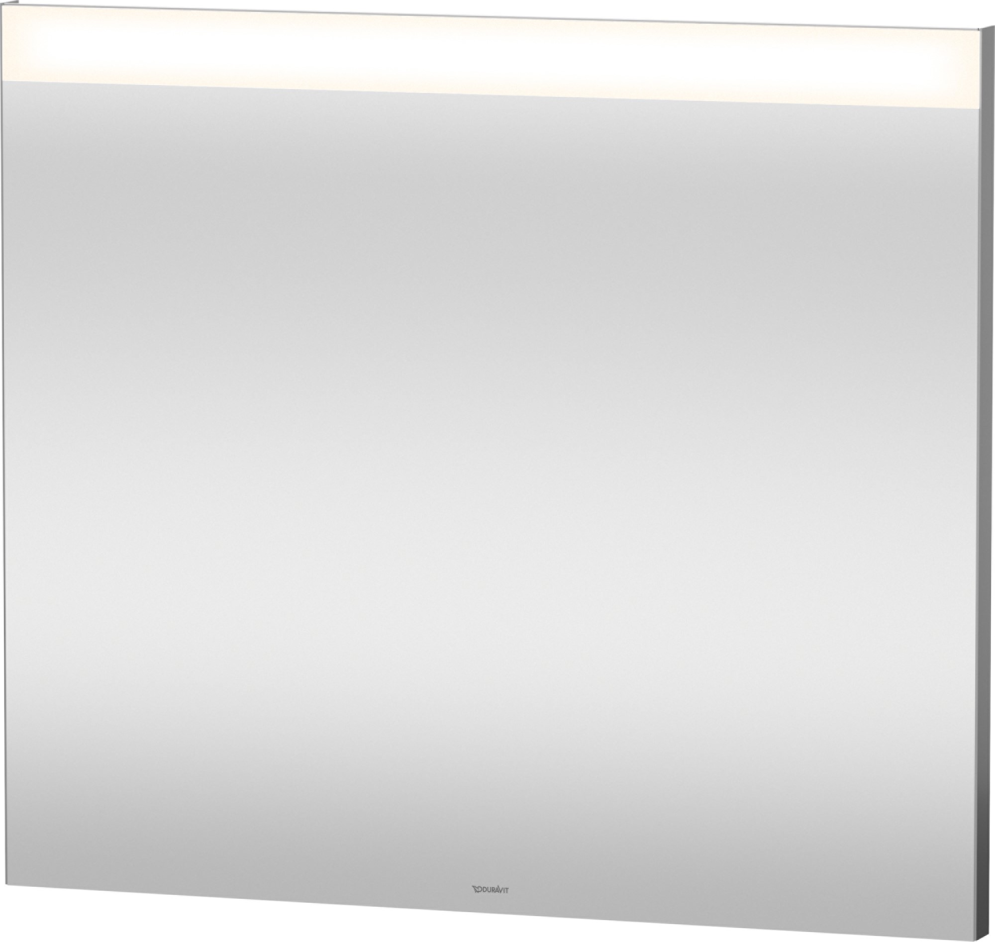 Duravit D-Neo specchio 80x70 cm rettangolare con illuminazione argento LM7836000000000