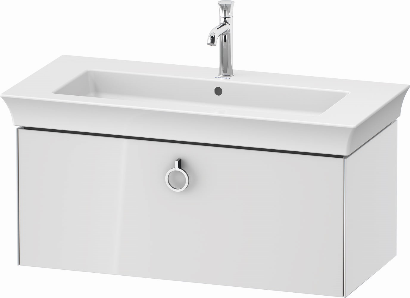 Duravit White Tulip armadietto 98.4x45.8x41 cm sottolavabo sospeso bianco WT425208585