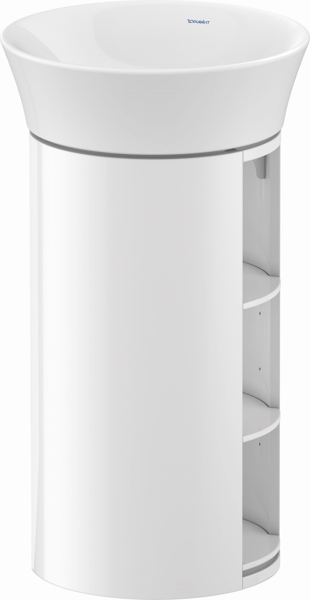 Duravit White Tulip armadietto 35x41x75.1 cm sottolavabo a terra bianco WT423908585