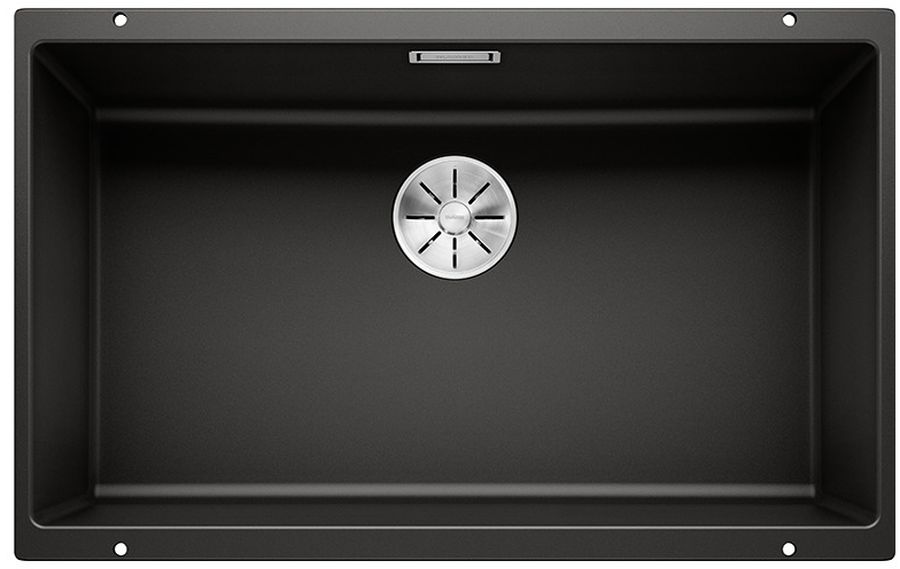 Blanco Subline 700-U lavello in granito 70x40 cm nero 526001