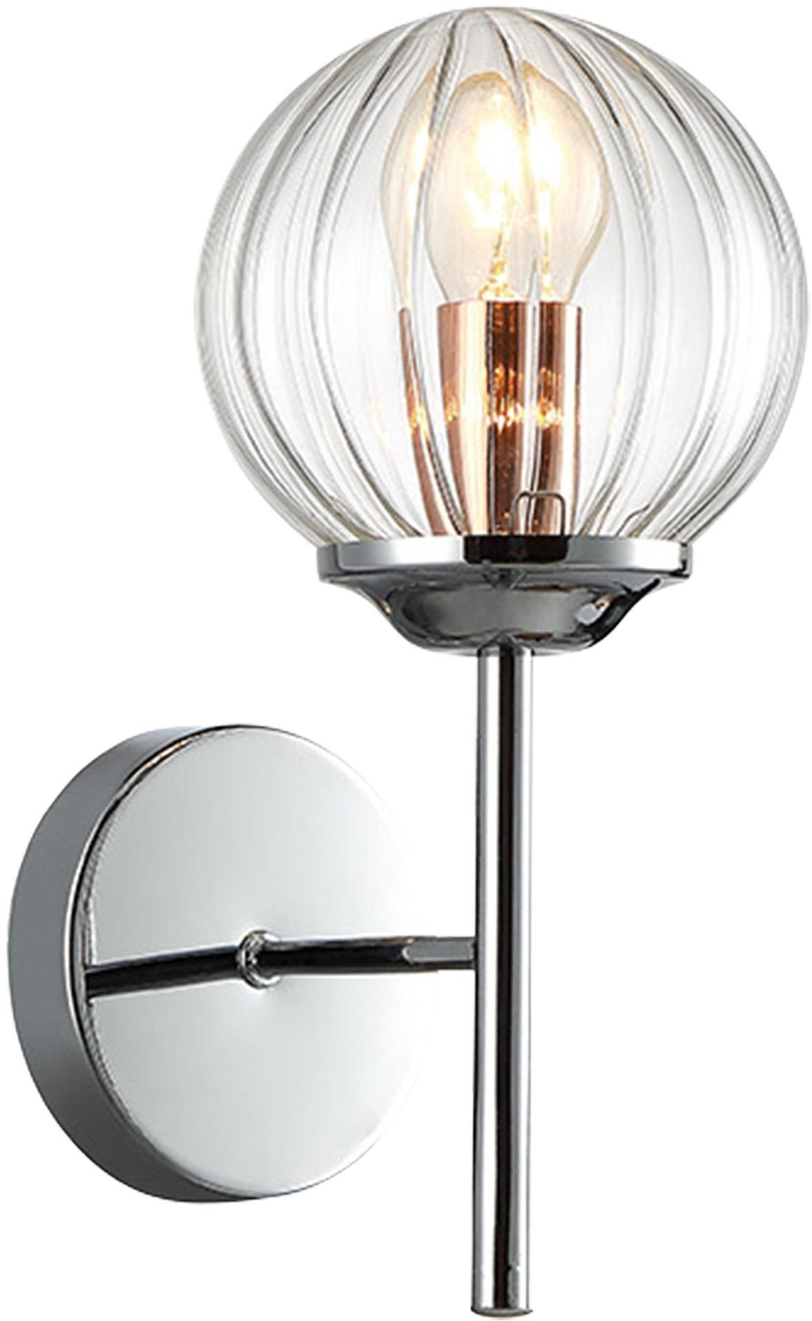 Candellux Best lampada da parete 1x40 W cromo 21-67234