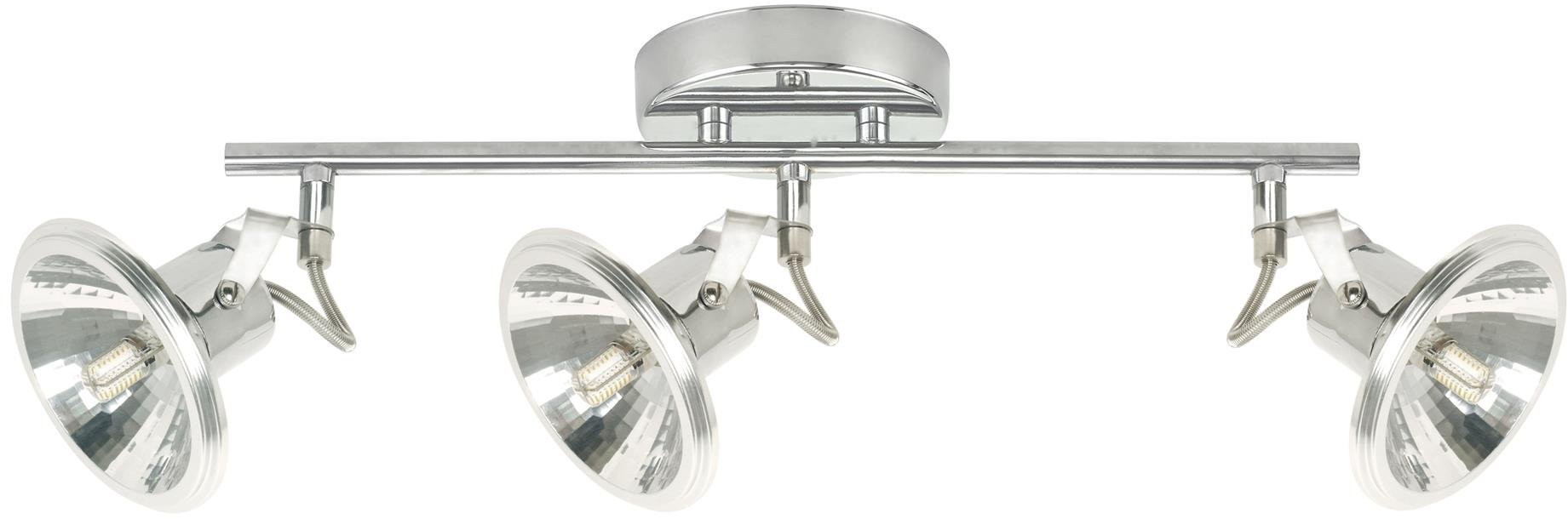 Candellux Moon lampada da soffitto 3x3.5 W cromo 93-28099