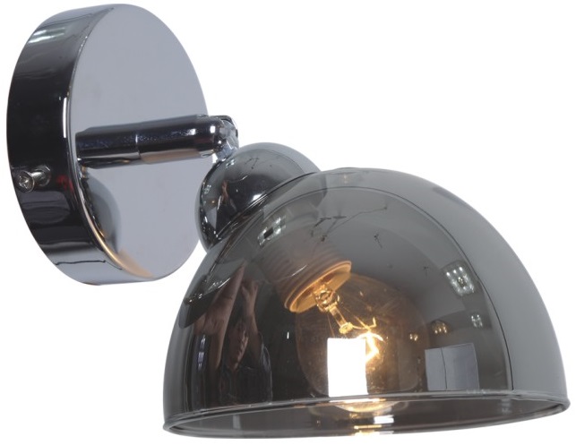 Kaja Hornet lampada da parete 1x40 W cromo-grigio K-JSL-1306/1W