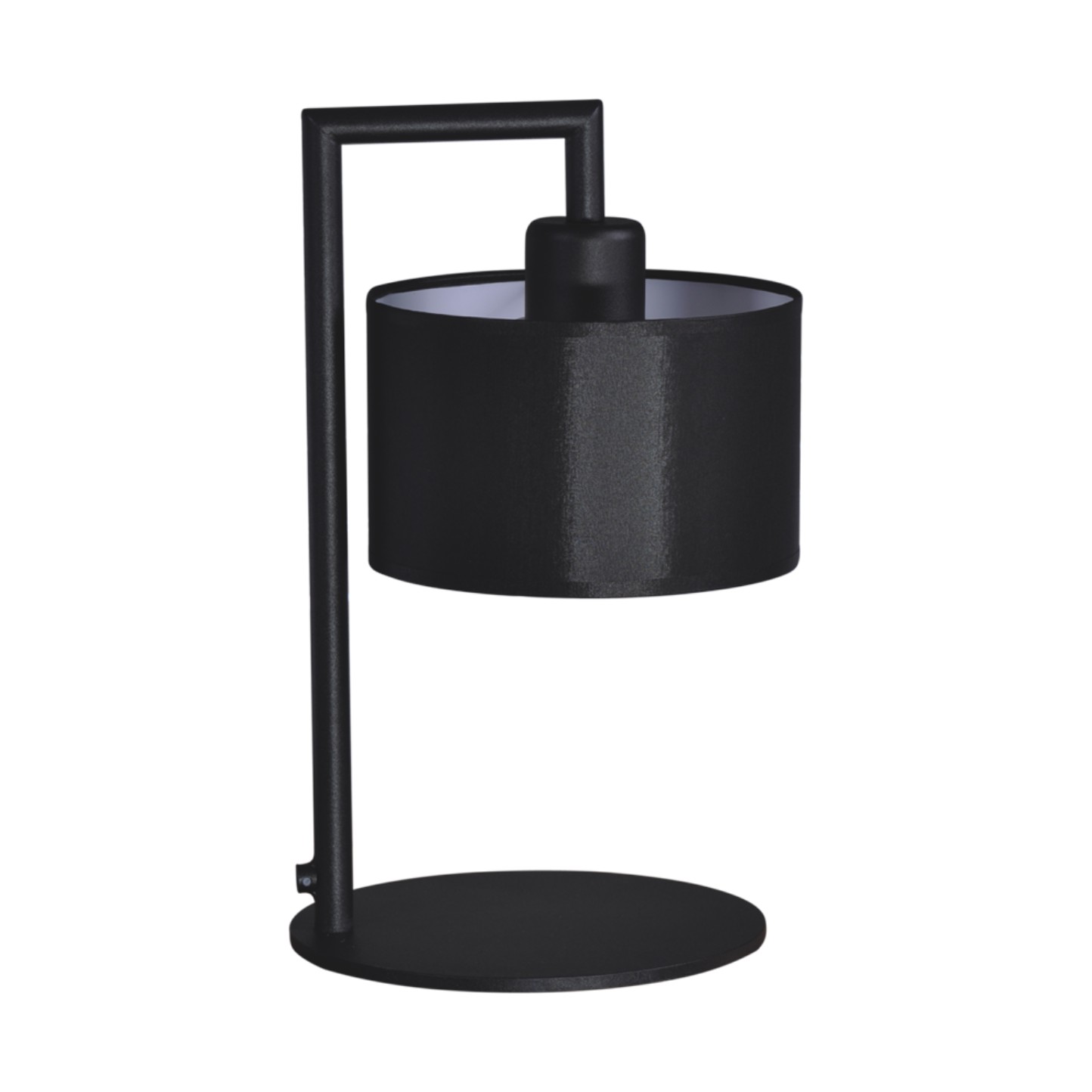 Kaja Simone Black lampada da tavolo 1x60 W nero K-4322