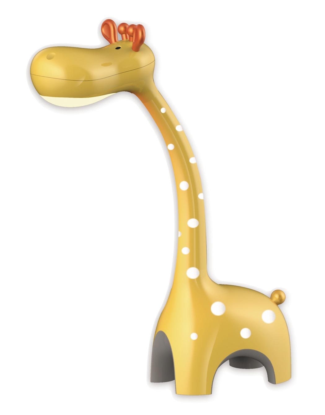 Kaja Żyrafa lampada da scrivania 2x6 W giallo K-BL1601ŻÓŁTY