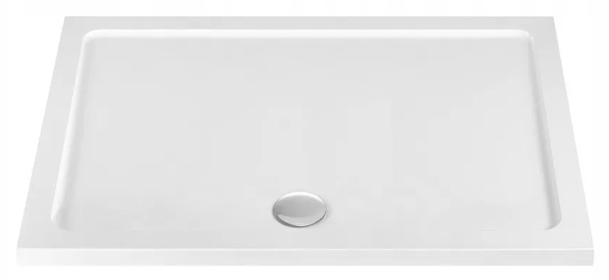 Rea Savoy piatto doccia rettangolare con sifone 100x80 cm bianco REA-K5332