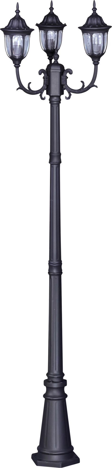 Kaja Vasco lampada da terra per esterni 3x60 W nero K-7007A2/3NCZARNY