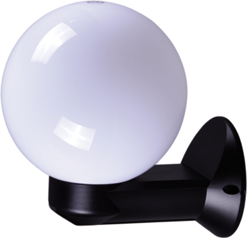 Kaja Astrid lampada da parete per esterni 1x60 W nero-opale K-MB-OGRODNF2803L6OPAL