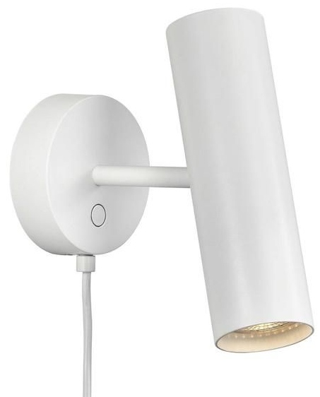 Nordlux MIB lampada da parete 1x8 W bianco 61681001