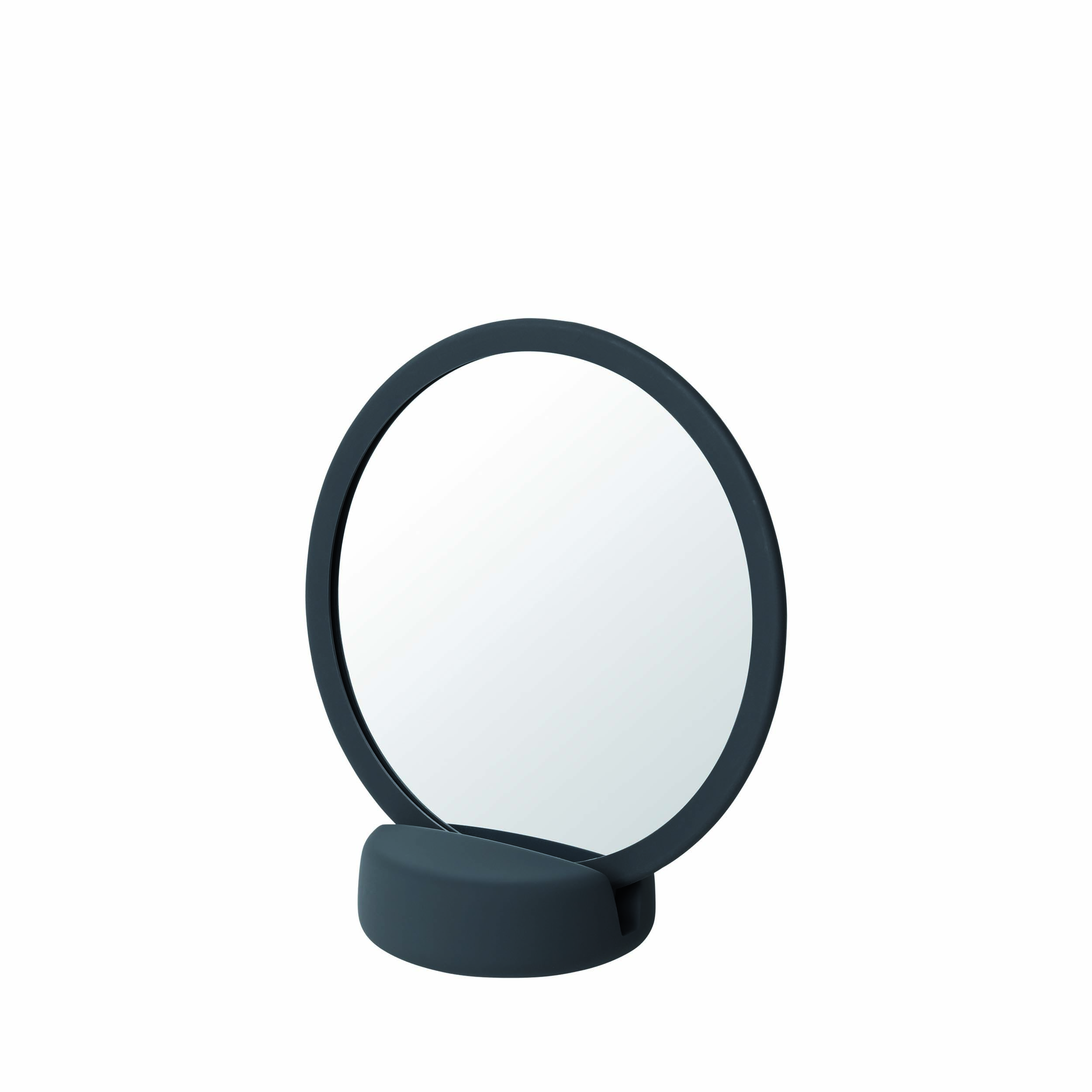 Blomus Sono specchietto per trucco 17x18.5 cm rotonda nero B69160