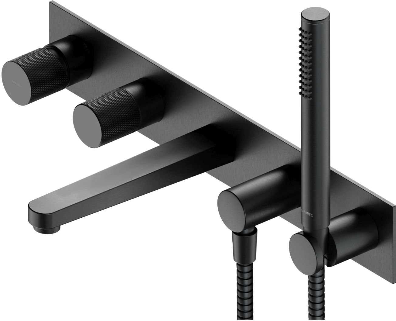 Omnires Contour rubinetto per vasca e doccia da incasso || CT8037/1AT