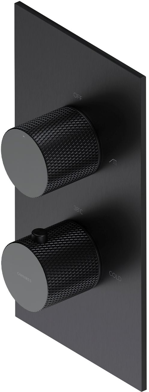 Omnires Contour rubinetto per vasca e doccia da incasso con termostato || CT8036AT