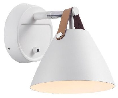 Nordlux Strap lampada da parete 1x8 W bianco 84291001